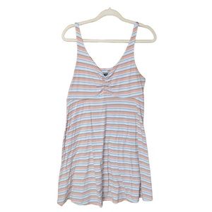 WILD FABLE PASTLE STRIPE SKATER DRESS